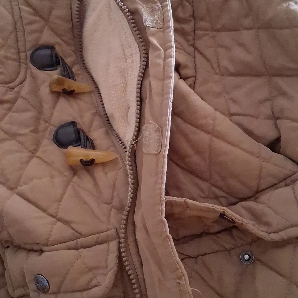 🔥3/$70 Perry Ellis Quilted Brown Kids Jacket